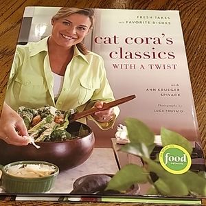 Cat Cora cookbook autographed